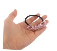LIFKOME 5pcs Crystal Hair Scrunchies for Women Stylish Elastic Ponytail Holders and Bracelet Hair Bands Versatile Accessories