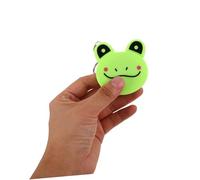 LIFKOME 5pcs Frog Tape Measure Keychain Soft Retractable Dual-sided Body Measuring Tape for Sewing Tailor Cloth Craft Supplies Portable Animal Design