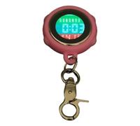 LIFKOME 5pcs Keychain Pocket Watch for Nurses Digital Nurse Watch Fob Hanging Lapel Brooch Sturdy Badge Pendant for Staff