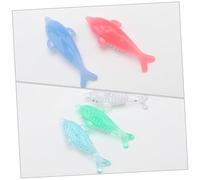 LIFKOME 5Pcs Manicure Nail Dust Cleaning Brushes Convenient Fingernail Scrub Multi-function Plastic Dust Remover for Nail Art and Home Use Random Color