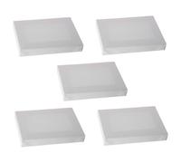 LIFKOME 5Pcs Mini Oil Painting Canvas Frames Cotton Cloth Boards with Pine Wood Stretcher for Beginners Artists DIY Painting Sketchpads