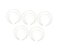 LIFKOME 5pcs Three-layer Metal Goddess Crown Headband for Women Sturdy Iron Build Comfortable Fit Elegant Bridal Hair Accessory for Wedding Prom Party