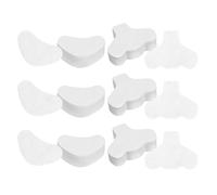 LIFKOME 600pcs Cotton Facial Pads for T-Zone Deep Cleansing Nose Chin Disposable Soft Skincare for Face Mask Beauty Gentle Spa Travel Use