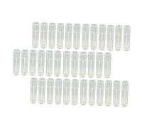 LIFKOME 60PCS DIY Lip Balm Tubes Refillable Lipstick Containers for Cosmetic Balm Making Pet Material Lotion Sticks Natural Quality Craft Supplies