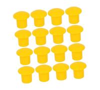 LIFKOME 60Pcs Plastic Rebar Safety Caps High-strength Wear-resistant Rebar Protective Caps for Construction Sites Garden Stakes and Home Decoration Projects