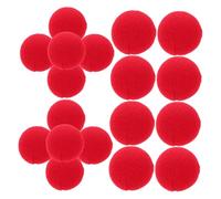 LIFKOME 60pcs Red Sponge Clown Noses Soft Reusable Performance Props for Circus Halloween Christmas Party Decorations and Cosplay Accessories