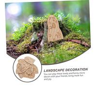 LIFKOME 64Pcs Unpainted Wooden Mini Fairy Doors Blank DIY Craft for Easy to Paint Fairy House Accessories for Garden Trees and Home Decor Enhances Creativity and Imagination