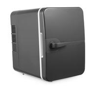 LIFKOME 6l Portable Car Mini Fridge, Makeup Skincare Refrigerator Handle, Ac230v Grey Compact Mini Refrigerator for Car and Home Use, Suitable for Beauty Storage and Travel