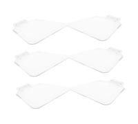 LIFKOME 6pcs Bench Grinder Eyeshield Replacement Kit with Ergonomic Curved Design Heat Resistant Protective Cover for Secure Fit and Wide Safety Protection During Grinding