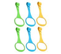 LIFKOME 6pcs Boy Girl Exercise Arm Strength Pull for Crib Hanging Nursery for Boy Girl Bed Crib Stand Safety Features Walking Assist Tools Grab for Practice