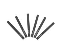 LIFKOME 6Pcs Compressed Charcoal Sticks Square Sketch Charcoal Bars Soft Medium Hard Drawing Art Supplies for Artists and Beginners