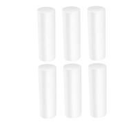 LIFKOME 6PCS Foam Cylinders for Crafts Polystyrene Tubes for Floral Decorations DIY Painting Christmas Ornaments Wedding and Party Decorative Foam Shapes