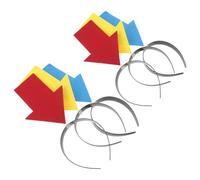 LIFKOME 6pcs Funny Arrow Headbands for Halloween Party Hair Accessories Playful Arrow Shape Design for Festivals Cosplay Live Streaming Easy to Wear and Coordinate