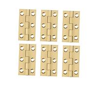 LIFKOME 6PCS Heavy Duty Copper Mute Door Hinges for Furniture and Home Doors Rust Resistant Bearing Hinges with Smooth Closing Action Classic Vintage Style