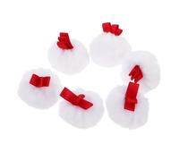 LIFKOME 6pcs Makeup Puff Fluffy Powder Puff round Blush Applicator for Face Foundation Loose Powder Gentle Dusting