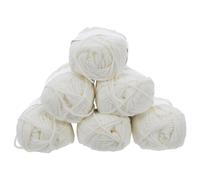 LIFKOME 6pcs Milk Cotton Yarn Soft Skeins for Knitting and Crochet Gentle Blanket and Sweater Yarn for Amigurumi DIY Scarf Hat and Bag Crafting Supplies