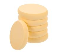 LIFKOME 6pcs Oval Makeup Sponge Supple Powder Puff for Face Foundation Concealer Blending Lightweight Dry and Wet Dual-use Beauty Sponges for Full Face Application