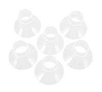LIFKOME 6pcs Silicone Flange Inserts for Wearable Breast Small Breast Parts Accessories Comfortable Fit Easy to Clean