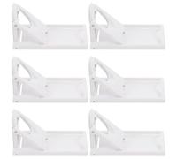 LIFKOME 6PCS Sliding Door Child Safety Locks for Cabinets, Silent No-Tool Installation Baby Proof Latches for Kitchen, Bathroom, Closet, and Patio Doors, Durable Plastic Track Security Locks