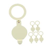 LIFKOME 6PCS Solid Copper Door Peephole Covers Privacy Guard for Front Door Security Dust and Water Resistant Protector for Apartment and Hotel Easy Quick Installation