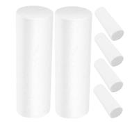 LIFKOME 6pcs Solid Foam Cylinders for DIY Crafts Educational Modeling Rods for Floral Arrangements Early Learning Shapes and Thinking Activities