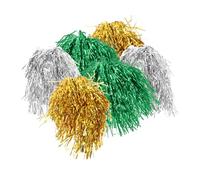 LIFKOME 6pcs Tinsel Wigs for Parties Metallic Costume Accessories for Adults Fun and Engaging Cosplay Supplies Lightweight and Comfortable Design