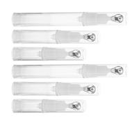 LIFKOME 6Pcs Vacuum Airless Cosmetic Bottles Set with Metal Roller Ball Applicator, 5Ml 10Ml 15Ml Mini Travel Lotion Dispenser for Eye Cream, Face Moisturizer, and Essential Oils