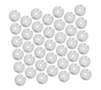 LIFKOME 800pcs Round Silver Flat Sequins PVC Loose Sequins for Embroidery Sewing Crafting DIY Fashion Design and Stationery Decoration