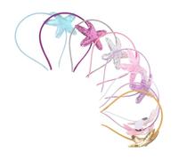 LIFKOME 8pcs Animal Hairbands for Seastar Modeling Headdress Hair Hoops Comfortable for Daily Wear Party Performance