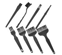LIFKOME 8Pcs Electric Clippers Cleaning Brush Non-Slip Handle Small for Fine Gap Cleaning PP Material for Keyboard Fans Car Dashboard and More