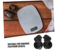 LIFKOME 8pcs Electronic Scale Feet Platform Scale Accessories Capacity Shock Absorber Replacement with Stable Material and Precision Design