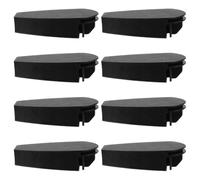 LIFKOME 8pcs Plastic Wire Grid Cube Connectors for Wire Grid Cubes and Shoe Rack Storage Organization, Black Matte Finish with Strong Support and Secure Connection, Replacement Shelf