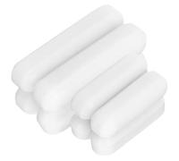 LIFKOME 8pcs Ptfe Magnetic Stir Bars for Laboratory Stir Mixers High Temperature Resistant Corrosion-resistant Stirring Rods Olive-shaped Cylindrical Bar Magnets for Scientific Research