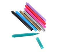 LIFKOME 8pcs Washable Wine Glass Markers Erasable Pens for Parties Creative Decorating Glass Ceramics and More Vibrant Colors for Artists and Events