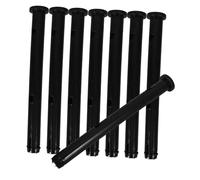 LIFKOME 8pcs Wheelie Bin Lid Clips for Trash Bins Secure Garbage Can Lid Pins with Stable Locking Household Use Easy Installation and Maintenance