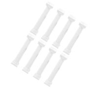 LIFKOME 8pcs White Plastic Roman Column Cake Pillars with Creative Design, 6 Inch Decorative Pillar Photo Props for Cake Tier Stands and Wedding Decorations, for Bedroom Furniture