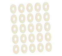 LIFKOME 90Pcs Piano Felt Balance Washers for Keyboard Key Leveling White Felt Cushions Non-shedding Piano Repair Parts Portable and Maintenance