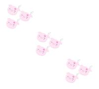 LIFKOME 9pcs Plush Purse Small Zippered Wallet for Girls Cute Portable Key Storage Bag for Daily Use Shopping and School