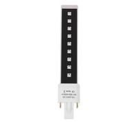 LIFKOME 9w Bulb for Gel Curing Dryer Nail Art Black Light Quick-drying No Flickering Aluminum Alloy Shell Suitable for Nail Gel Curing and Drying