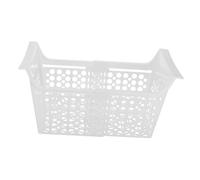 LIFKOME Adjustable Small Plastic Freezer Basket for Chest Freezer with Handle Plastic Storage Basket for Kitchen Refrigerator Drawer Storage