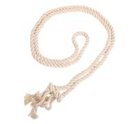LIFKOME Adjustable Soft Rope Belt for Women Dresses and Men Versatile Bohemian Woven Waist Accessory Vintage Macrame Decorative Rope Belt for Daily Wear Parties and Stage Performances