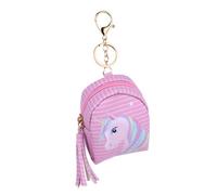 LIFKOME Adorable Cartoon Coin Purse Mini Storage Bag Zipper for Boys and Girls Travel Key and Earphone Cable Organizer Rainbow Pattern