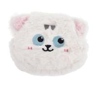 LIFKOME Adorable Cartoon Plush Coin Purse and Adults, Compact and Portable Small Storage Pouch with Multifunctional Storage for Coins and Earphones, for Travel and Everyday Use