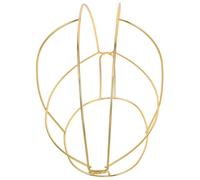 LIFKOME Ancient Style Official Hat Frame Retro Metal Chinese Cap Holder for Stage Decor Hat Bones Metal Parasol Frame