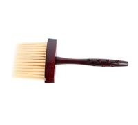 LIFKOME Barber Hair Cutting Neck Duster Brush 25Cm Long Handle Wood and Fiber Comfortable Use Does Not Hurt Skin Suitable for Barber Shop and Daily Use Male Shaving and Neck Cleaning Tool