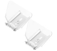 LIFKOME Bench Eye Shields for Bench Grinder High Hardness Protective Guards Stable and Dust Shields Practical Safety Accessories for Grinding Tasks
