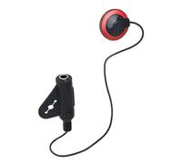 LIFKOME Black Acoustic Pickup for Guitar and Violin, Easy to Install and Remove Plastic Microphone Pickup for Audio Signal Transmission in Live Performances and Recording
