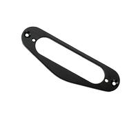 LIFKOME Black Metal Guitar Pickup Frame Mounting Ring for St Style Electric Guitars Single Coil Humbucker Flat Replacement Accessory DIY Part for Guitarists