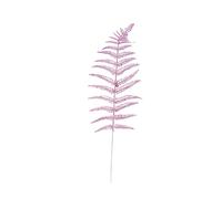 LIFKOME Blush Pink Fern Stems Fake Plant Leaves Decoration for Christmas Tree Artificial Plants Ornament
