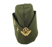 LIFKOME Boat-Shaped Russian Military Cap for Sailor Dance Costume Camouflage Captain Hat for Men Russian Sailor Hat for Cosplay and Party Use